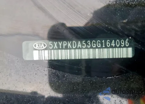 2016 Kia Sorento Sx z USA, uszkodzony, nr VIN 5XYPKDA53GG164096